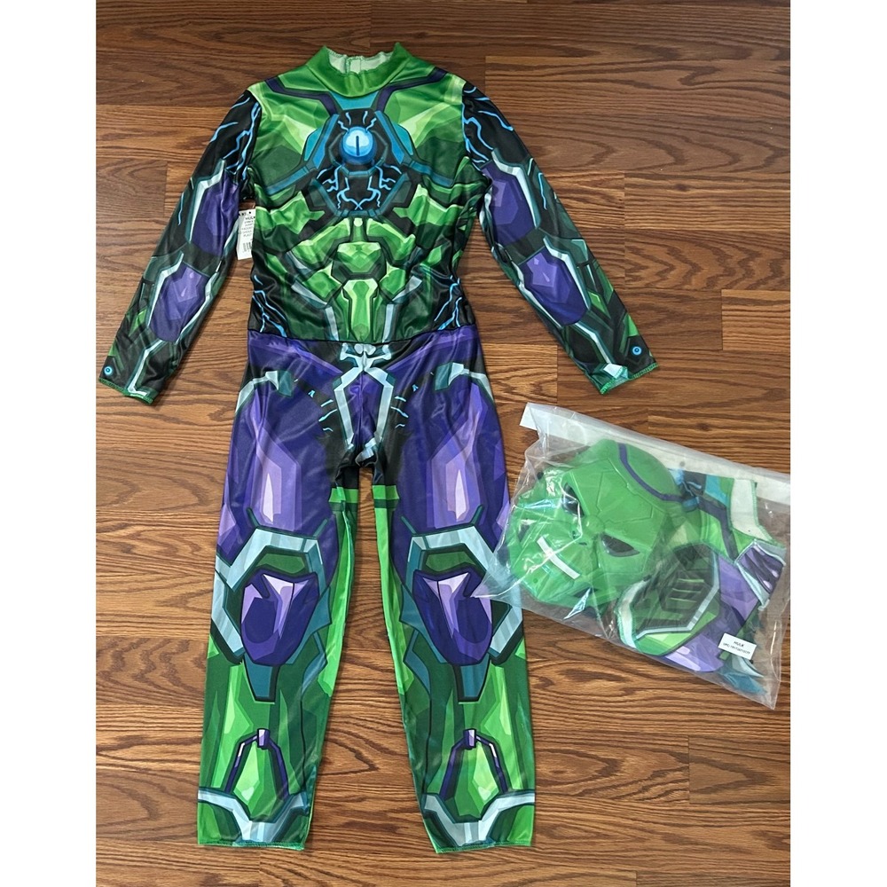 Marvel HULK Mech Strike Monster Hunters Halloween Costume Child Boys S(6/7) New